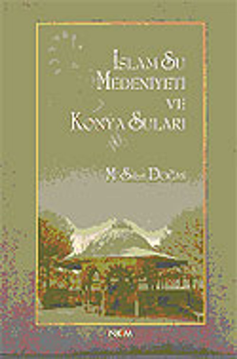 İslam Su Medeniyeti ve Konya Suları kitap kapağı