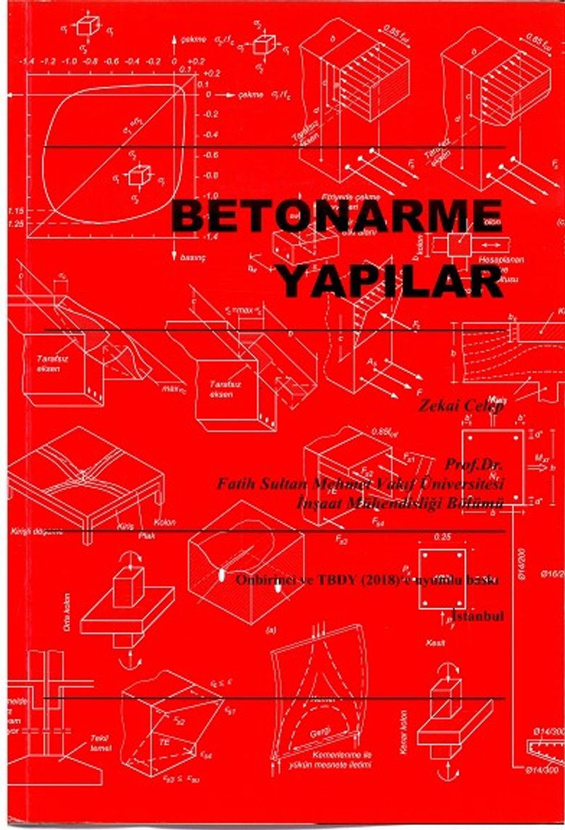 Betonarme Yapılar kitap kapağı