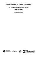 II. Abdülhamid Döneminde Mali İdare kitap kapağı