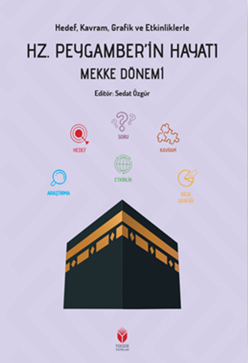 Hedef, Kavram, Grafik ve Etkinliklerle Hz. Peygamber'in Hayatı Mekke Dönemi kitap kapağı