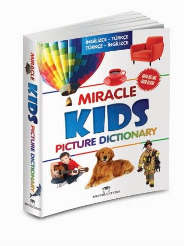 Miracle Kids Picture Dictionary İngilizce-Türkçe/Türkçe-İngilizce kitap kapağı