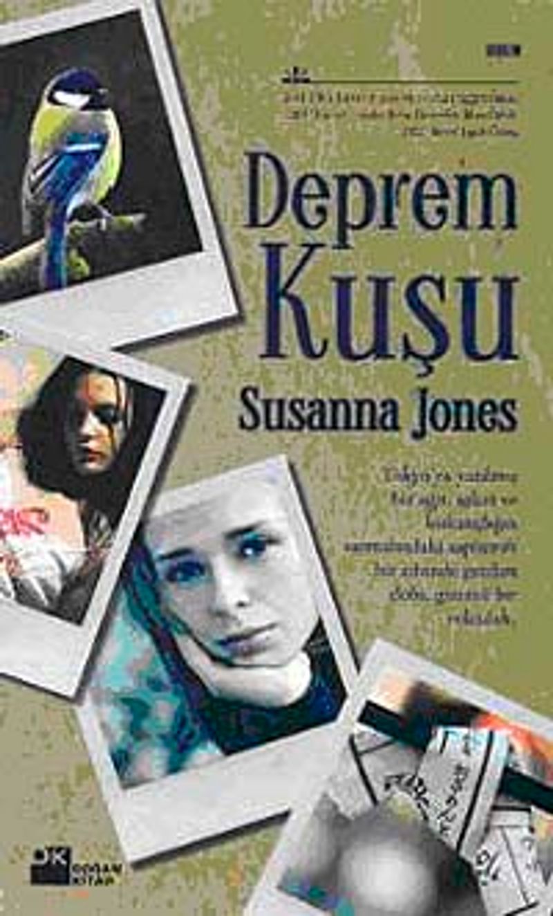 Deprem Kuşu kitap kapağı
