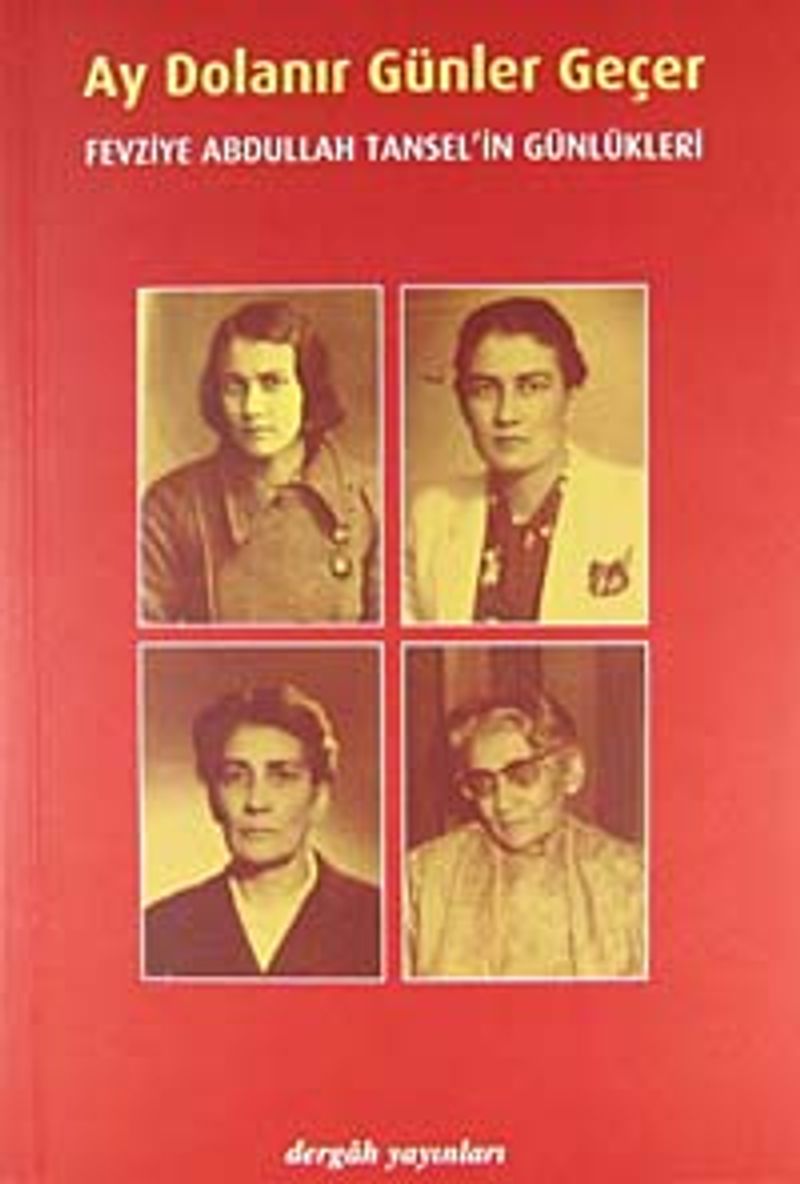 Ay Dolanır Günler Geçer Fevziye Abdullah Tansel'in Günlükleri kitap kapağı