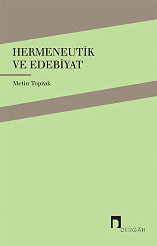 Hermeneutik ve Edebiyat kitap kapağı