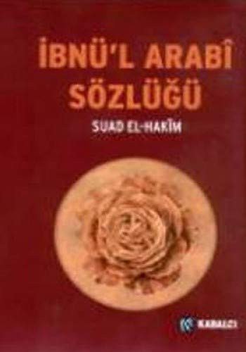 İbnü'l Arabi Sözlüğü (Ciltli) kitap kapağı
