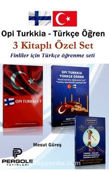 Opi Turkkia Türkçe Öğren 3 Kitaplı Özel Set kitap kapağı