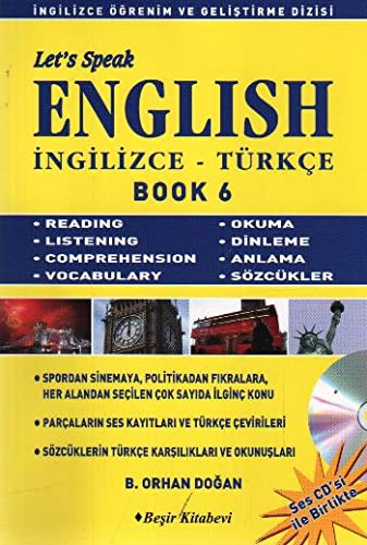 Let's Speak English Book-6 kitap kapağı