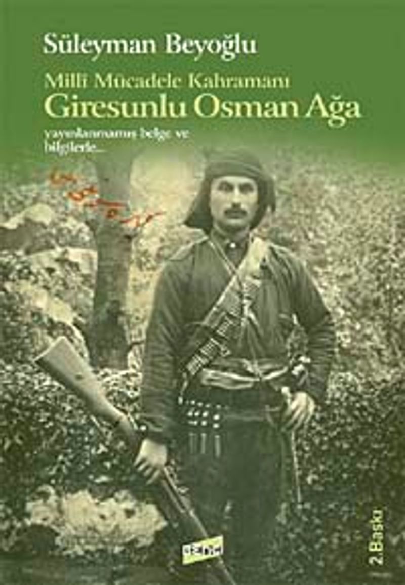 Milli Mücadele Kahramanı Giresunlu Osman Ağa kitap kapağı