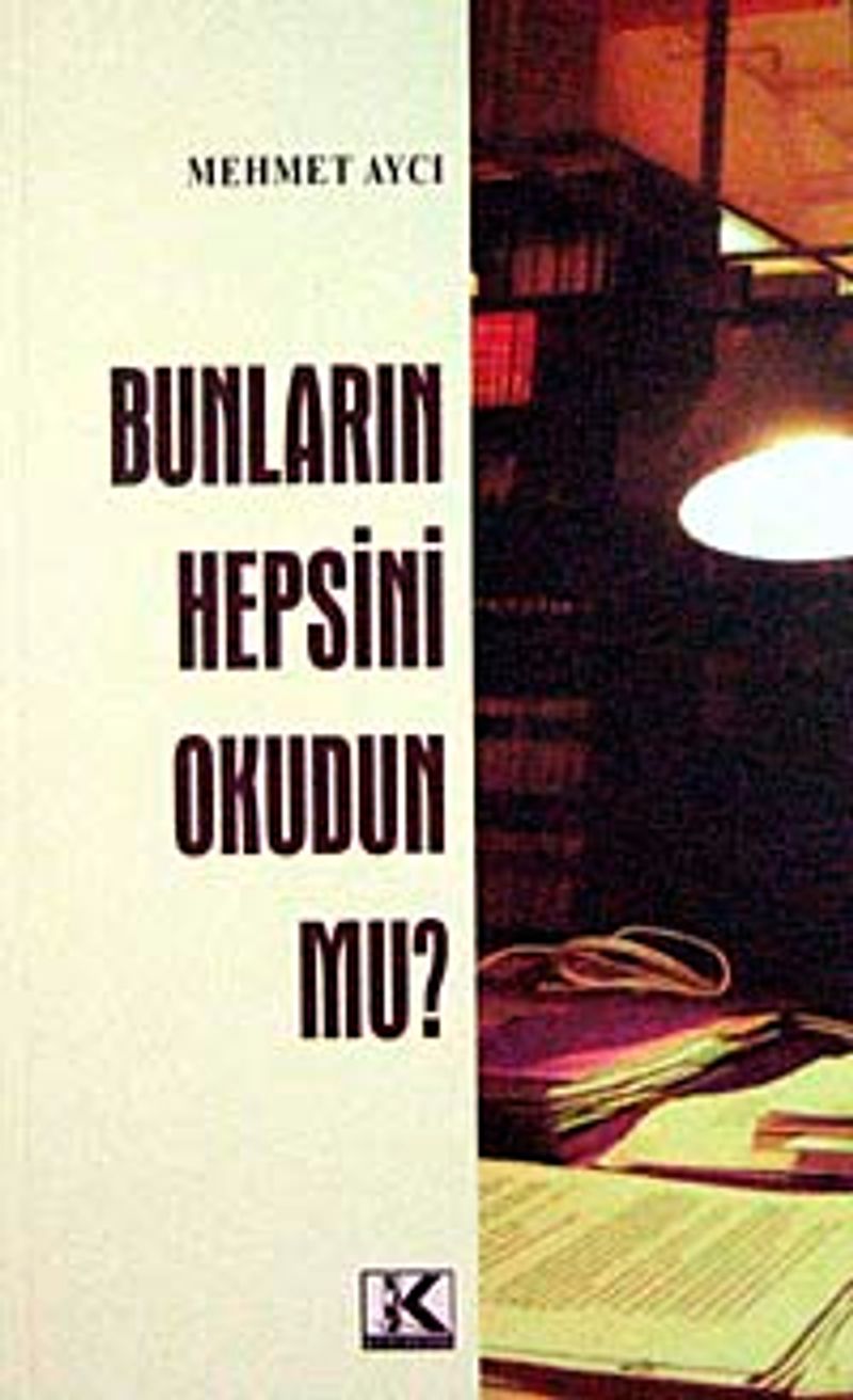 Bunların Hepsini Okudun mu? kitap kapağı