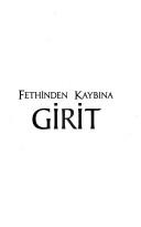 Fethinden Kaybına Girit kitap kapağı