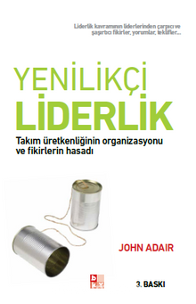 Yenilikçi Liderlik & Takım Üretkenliğinin Organizasyonu ve Fikirlerin Hasadı kitap kapağı