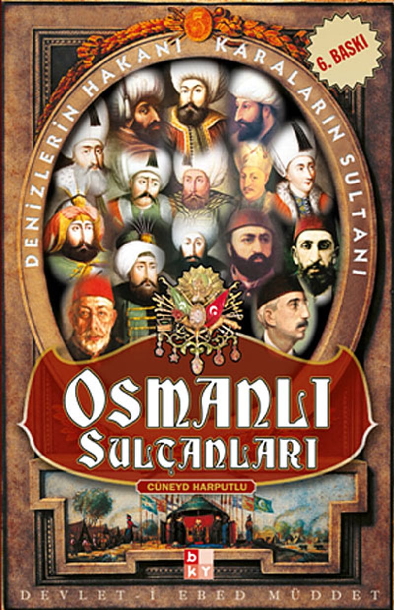 Osmanlı Sultanları kitap kapağı