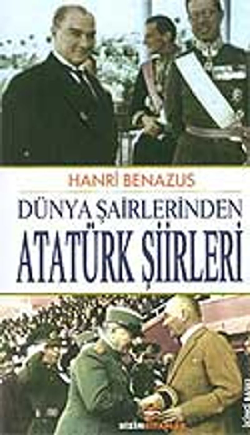 Dünya Şairlerinden Atatürk Şiirleri kitap kapağı