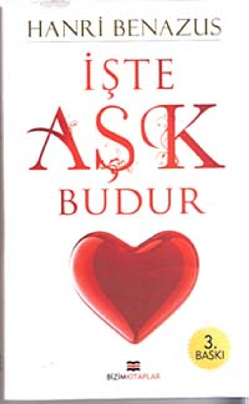 İşte Aşk Budur kitap kapağı
