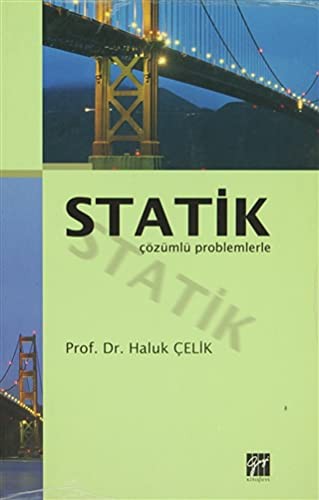Statik Çözümlü Problemlerle kitap kapağı