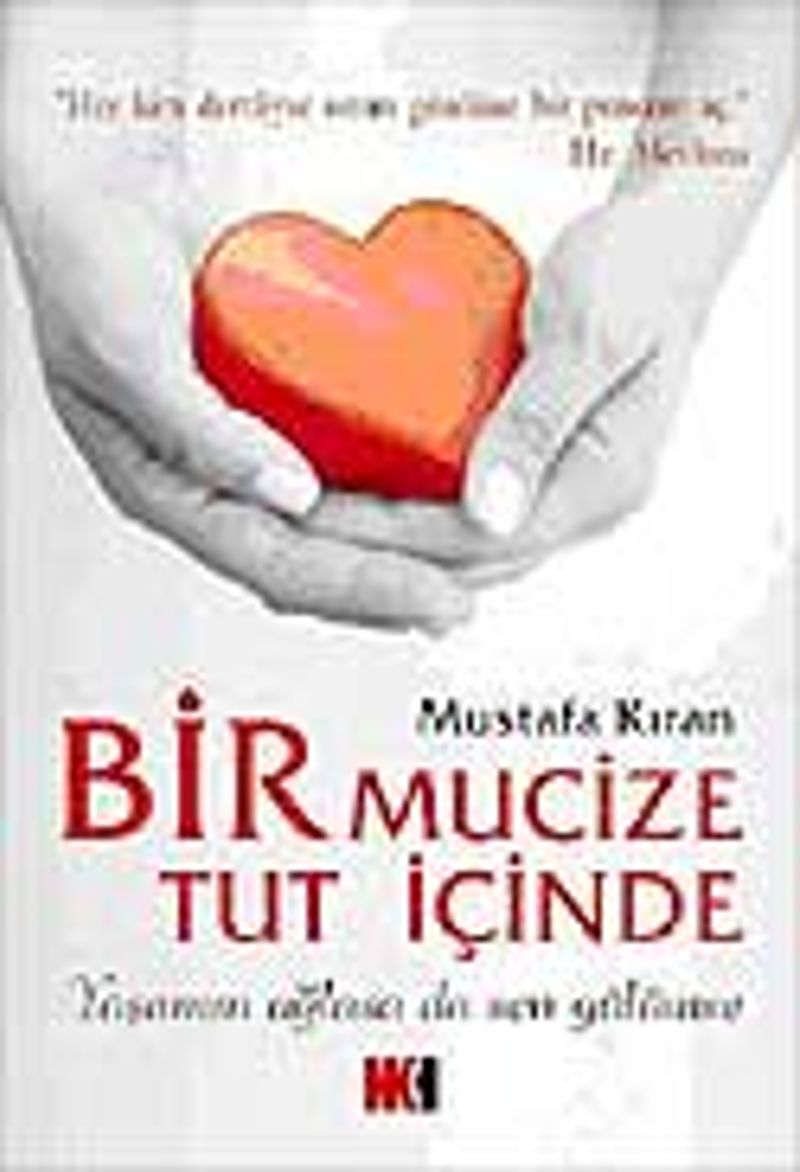 Bir Mucize Tut İçinde kitap kapağı