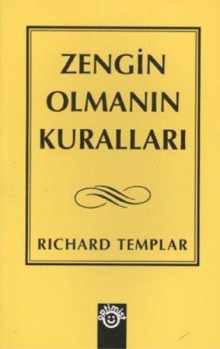 Zengin Olmanın Kuralları kitap kapağı