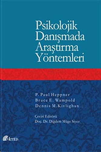 Psikolojik Danışmada Araştırma Yöntemleri kitap kapağı