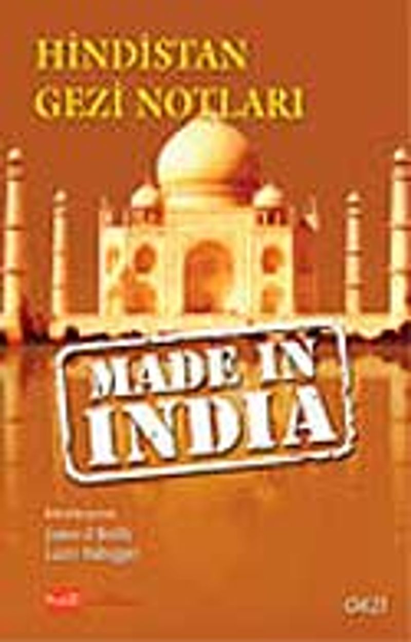 Made in India / Hindistan Gezi Notları kitap kapağı