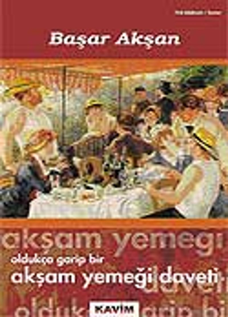 Oldukça Garip Bir Akşam Yemeği Daveti kitap kapağı