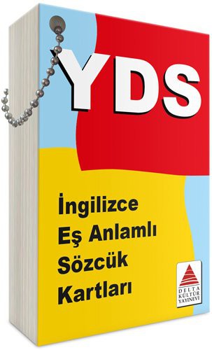 İngilizce Eşanlamlı Sözcük Kartları / YDS kitap kapağı