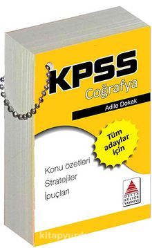 KPSS Coğrafya Strateji Kartları kitap kapağı
