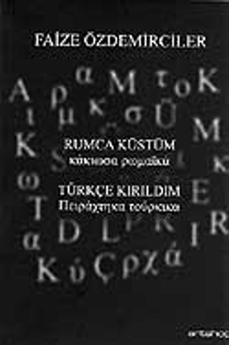 Rumca Küstüm Türkçe Kırıldım kitap kapağı
