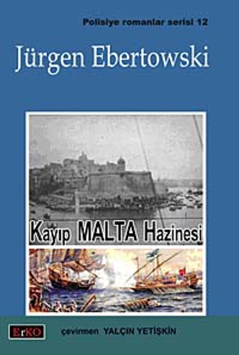 Kayıp Malta Hazinesi kitap kapağı