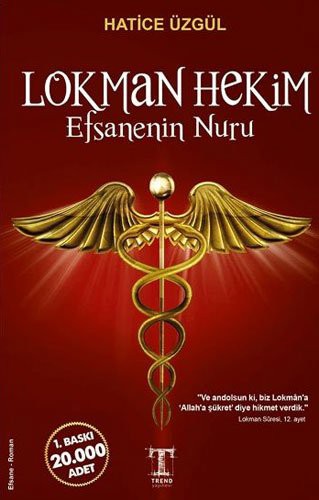 Lokman Hekim Efsanenin Nuru kitap kapağı