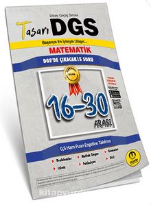 DGS Matematik 16-30 Arası Garanti Soru Kitapçığı kitap kapağı