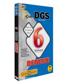 2022 DGS 6 Muhteşem Fasikül Deneme kitap kapağı