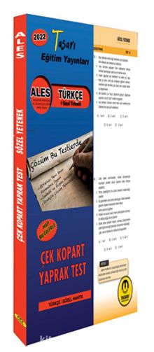 ALES Türkçe Yaprak Test kitap kapağı
