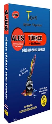 2022 ALES Türkçe Çözümlü Soru Bankası kitap kapağı