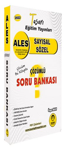 2022 ALES Sayısal Sözel Çözümlü Soru Bankası kitap kapağı