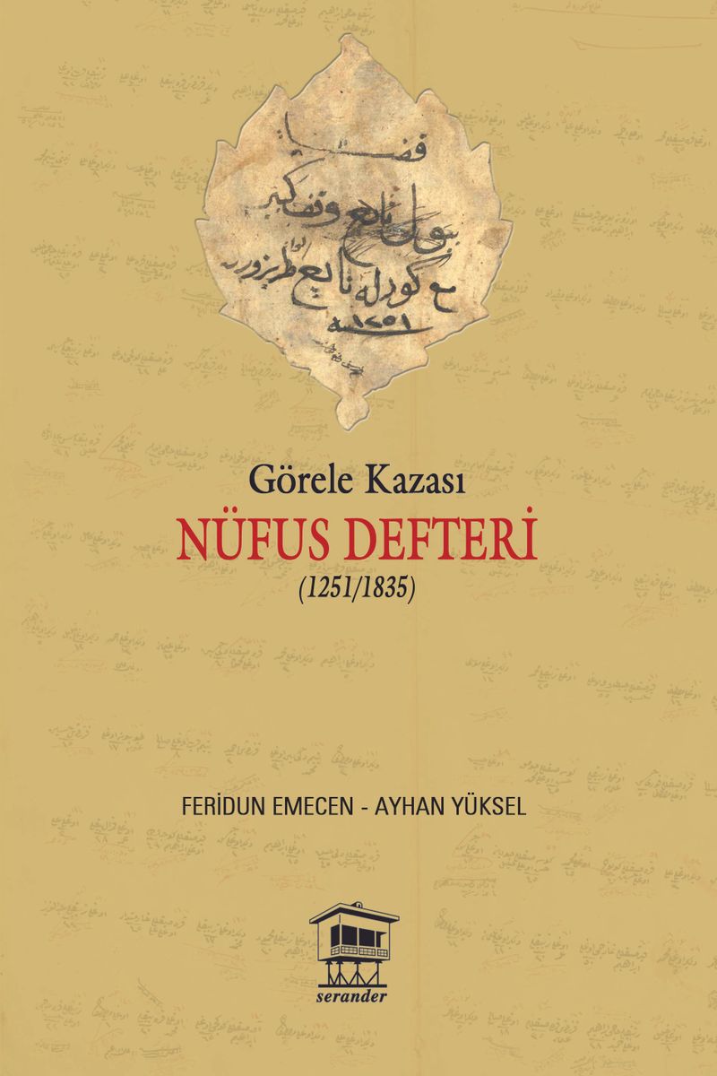 Görele Kazası Nüfus Defteri (1251-1835) kitap kapağı