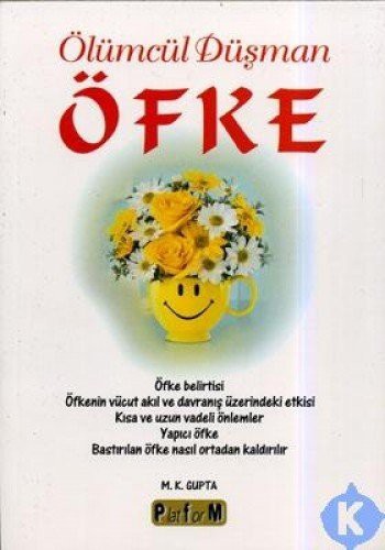 Ölümcül Düşman  Öfke kitap kapağı