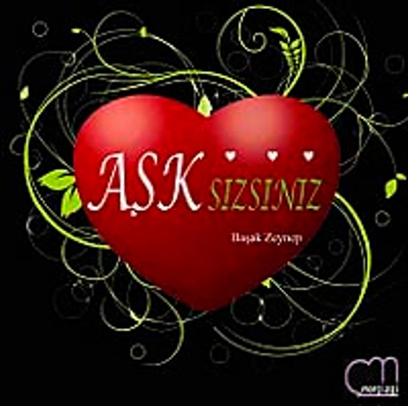 Aşksizsiniz kitap kapağı