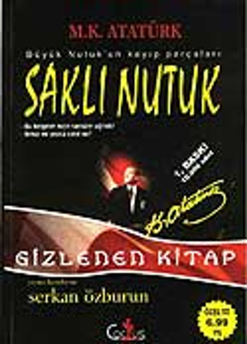 Saklı Nutuk kitap kapağı