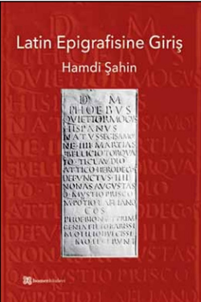 Latin Epigrafisine Giriş kitap kapağı