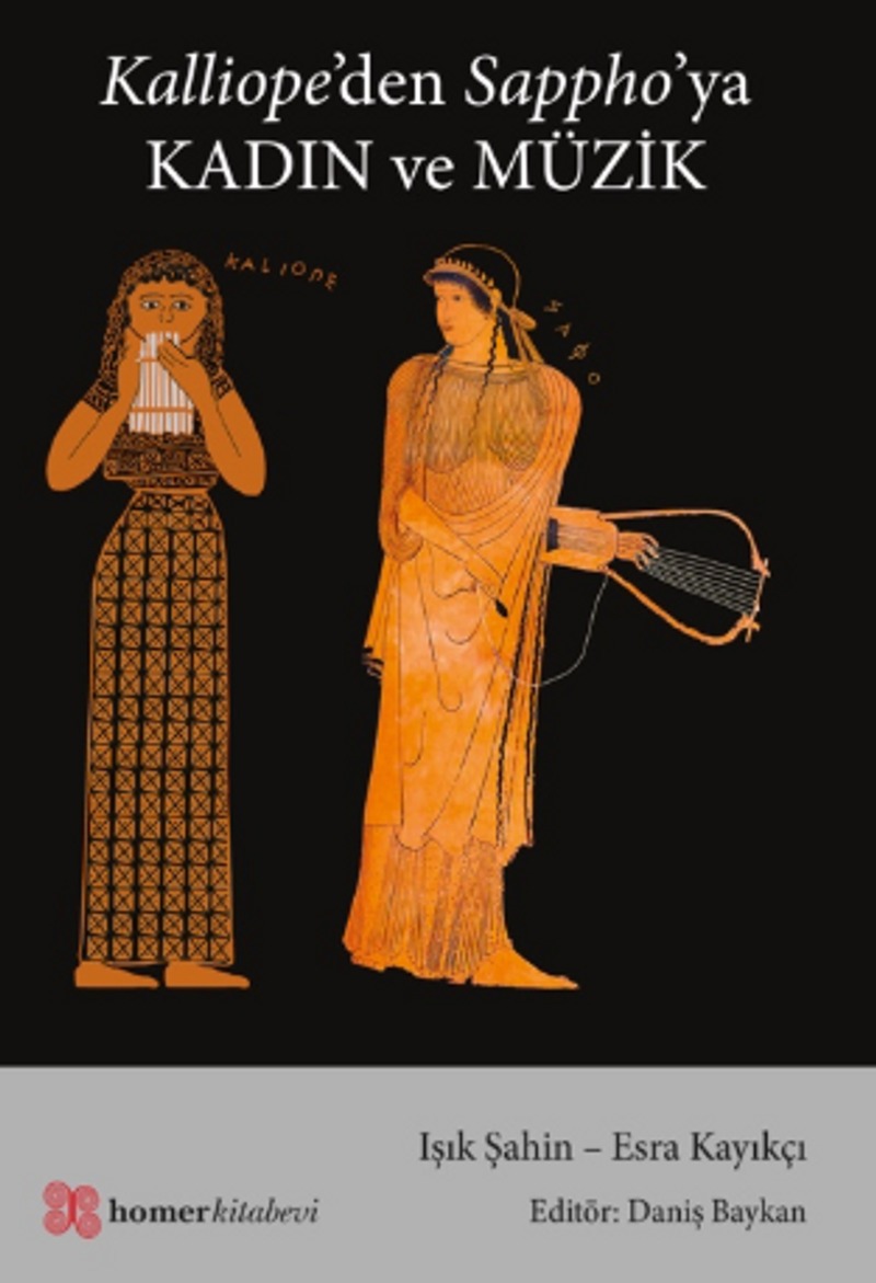 Kalliope'den Sappho'ya Kadın ve Müzik kitap kapağı