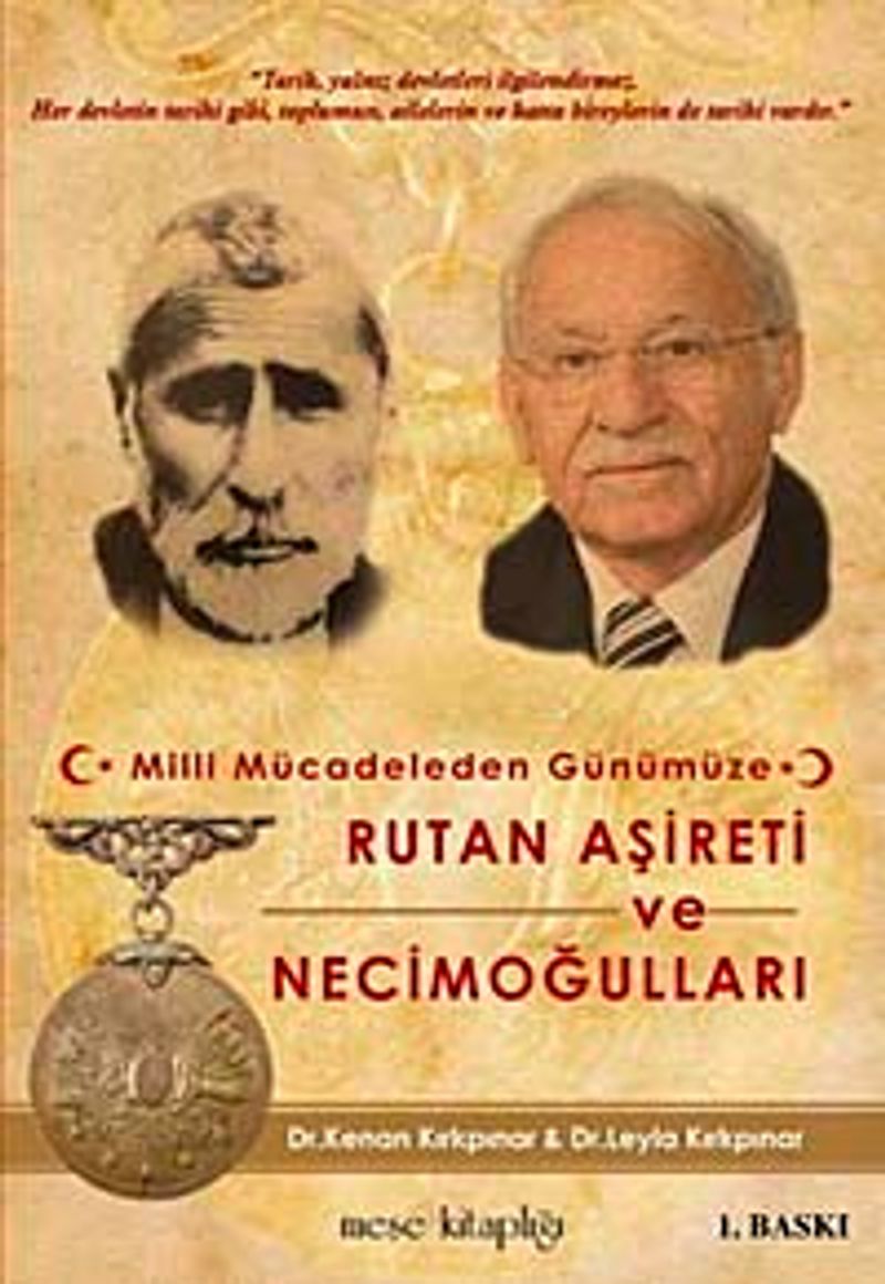 Milli Mücadeleden Günümüze Rutan Aşireti ve Necimoğulları kitap kapağı