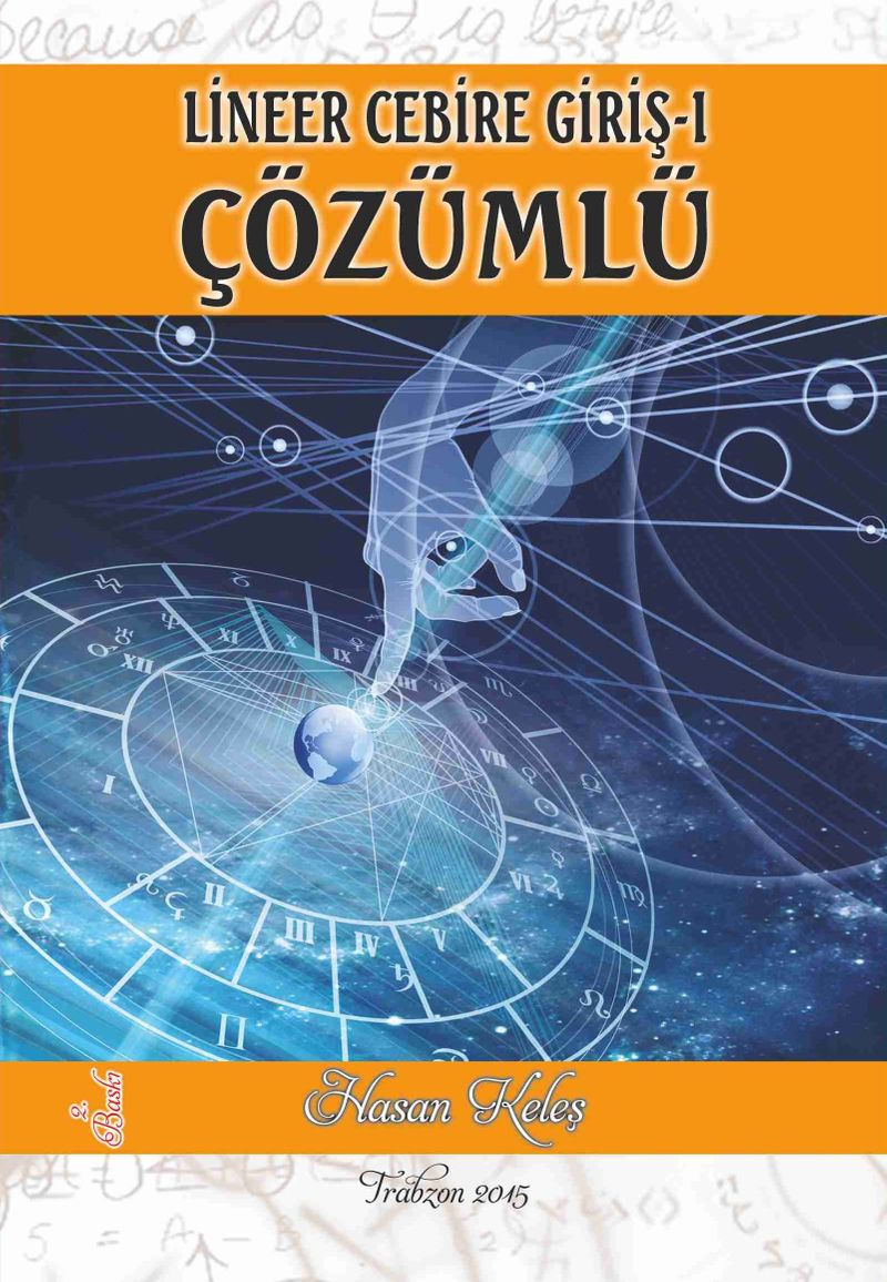 Lineer Cebire Giriş 1 - Çözümlü kitap kapağı
