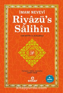 Riyazü's Salihin kitap kapağı