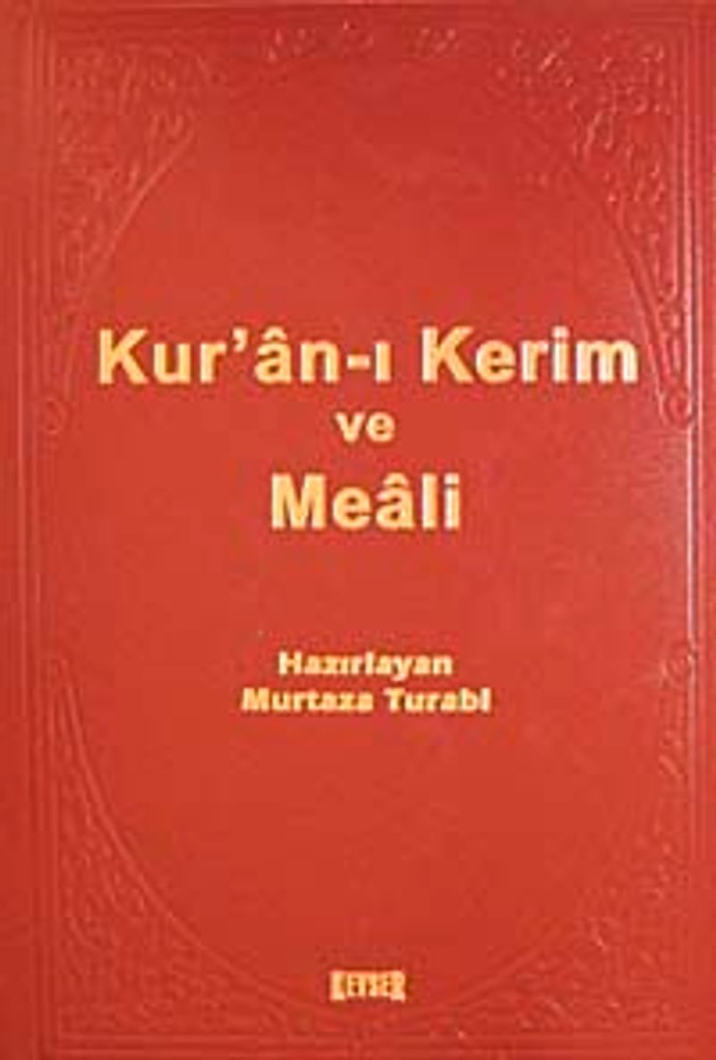 Kur'an-ı Kerim ve Meali (Büyük Boy) kitap kapağı