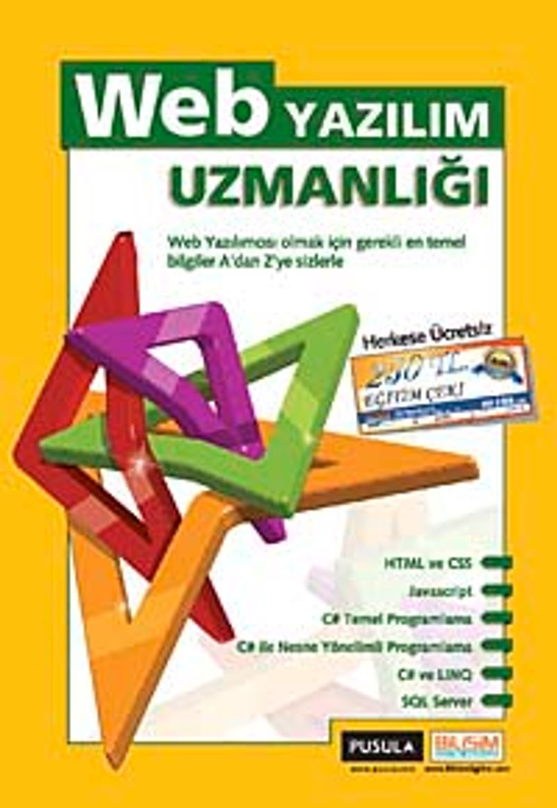 Web Yazılım Uzmanlığı kitap kapağı
