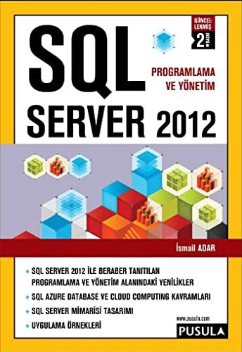 SQL Server 2012 Programlama ve Yönetim kitap kapağı