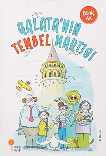 Galata'nın Tembel Martısı kitap kapağı