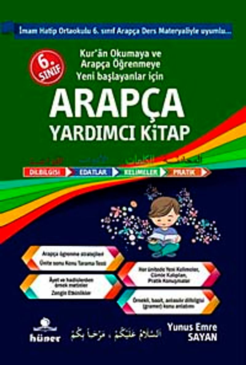 6. Sınıf Arapça Yardımcı Kitap kitap kapağı