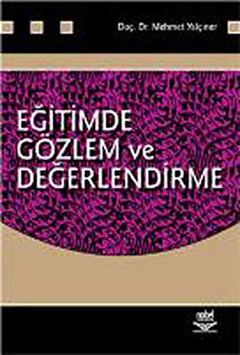 Eğitimde Gözlem ve Değerlendirme kitap kapağı