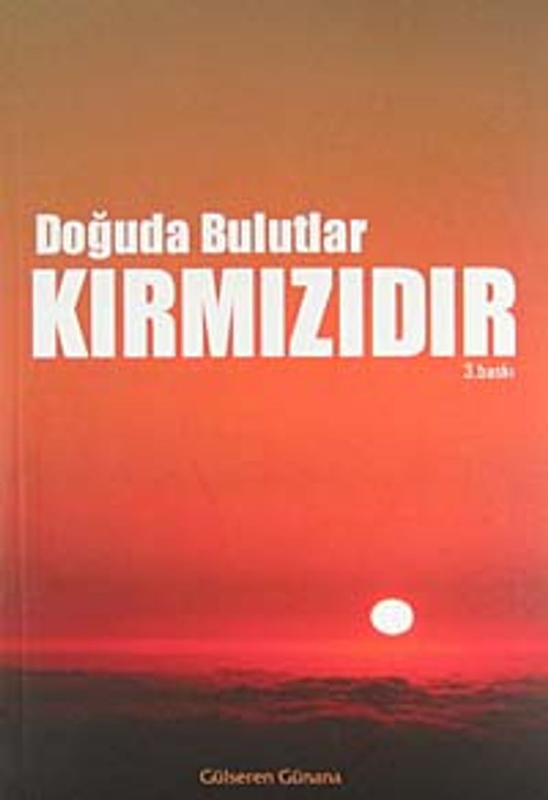 Doğuda Bulutlar Kırmızıdır kitap kapağı